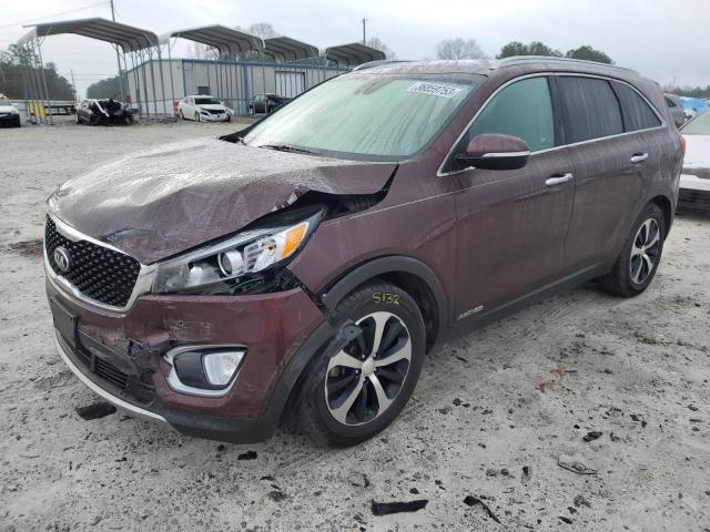 KIA SORENTO EX 2017 5xyphda56hg287388