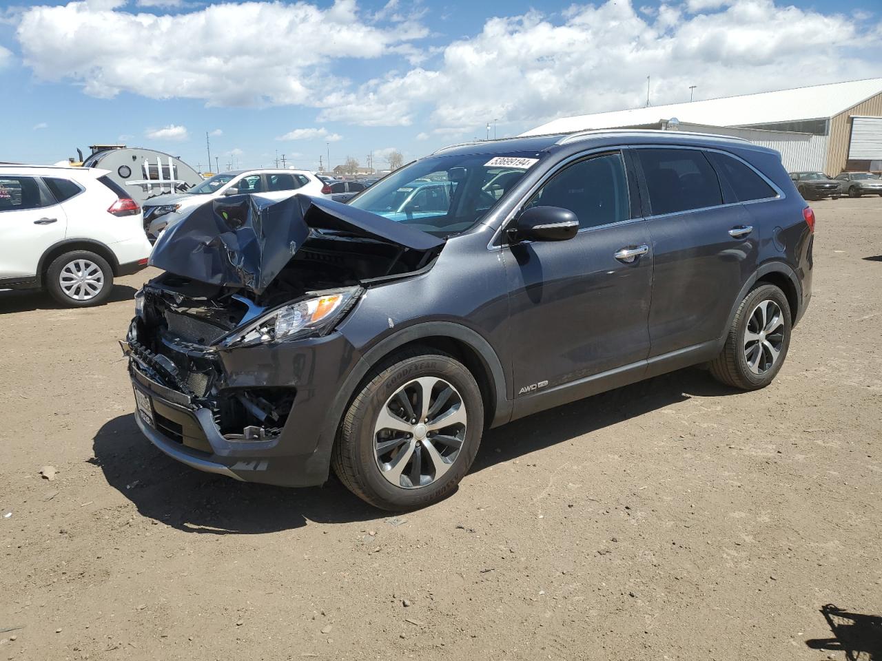 KIA SORENTO 2017 5xyphda56hg321796