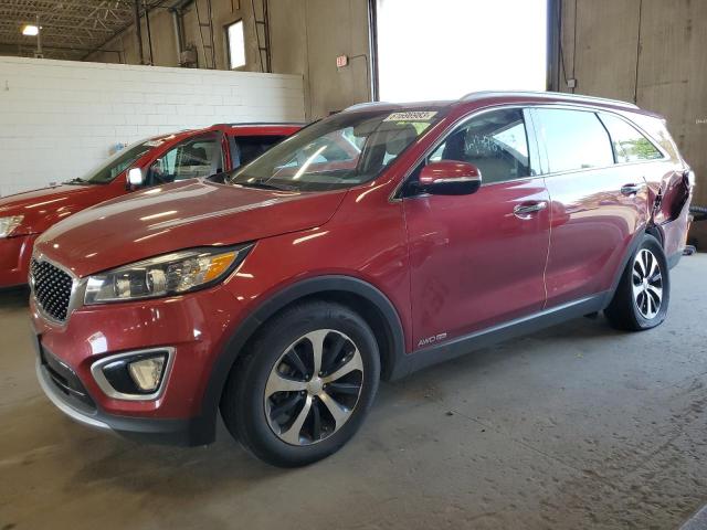 KIA SORENTO EX 2017 5xyphda56hg322852