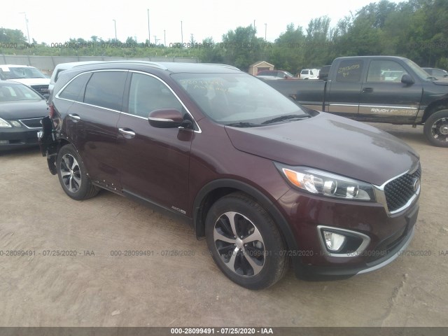 KIA SORENTO 2016 5xyphda57gg160695