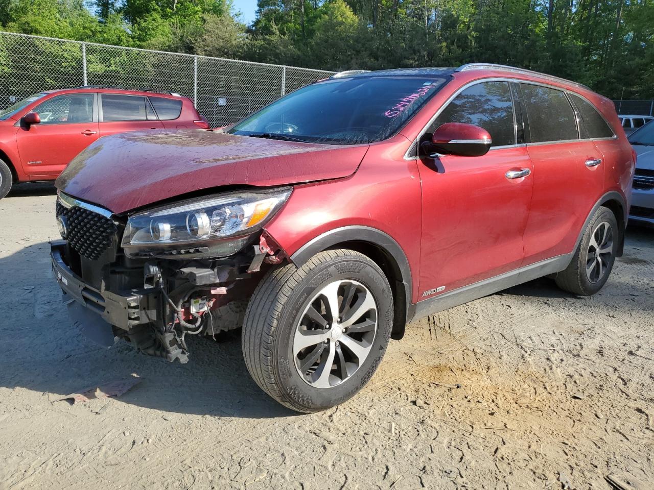 KIA SORENTO 2018 5xyphda57jg366865