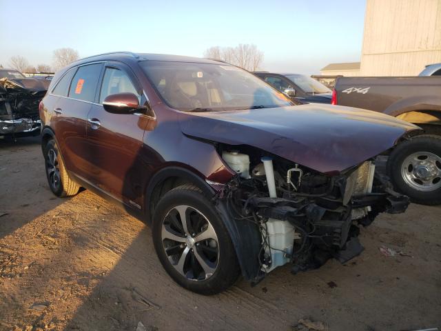 KIA SORENTO EX 2017 5xyphda58hg230464