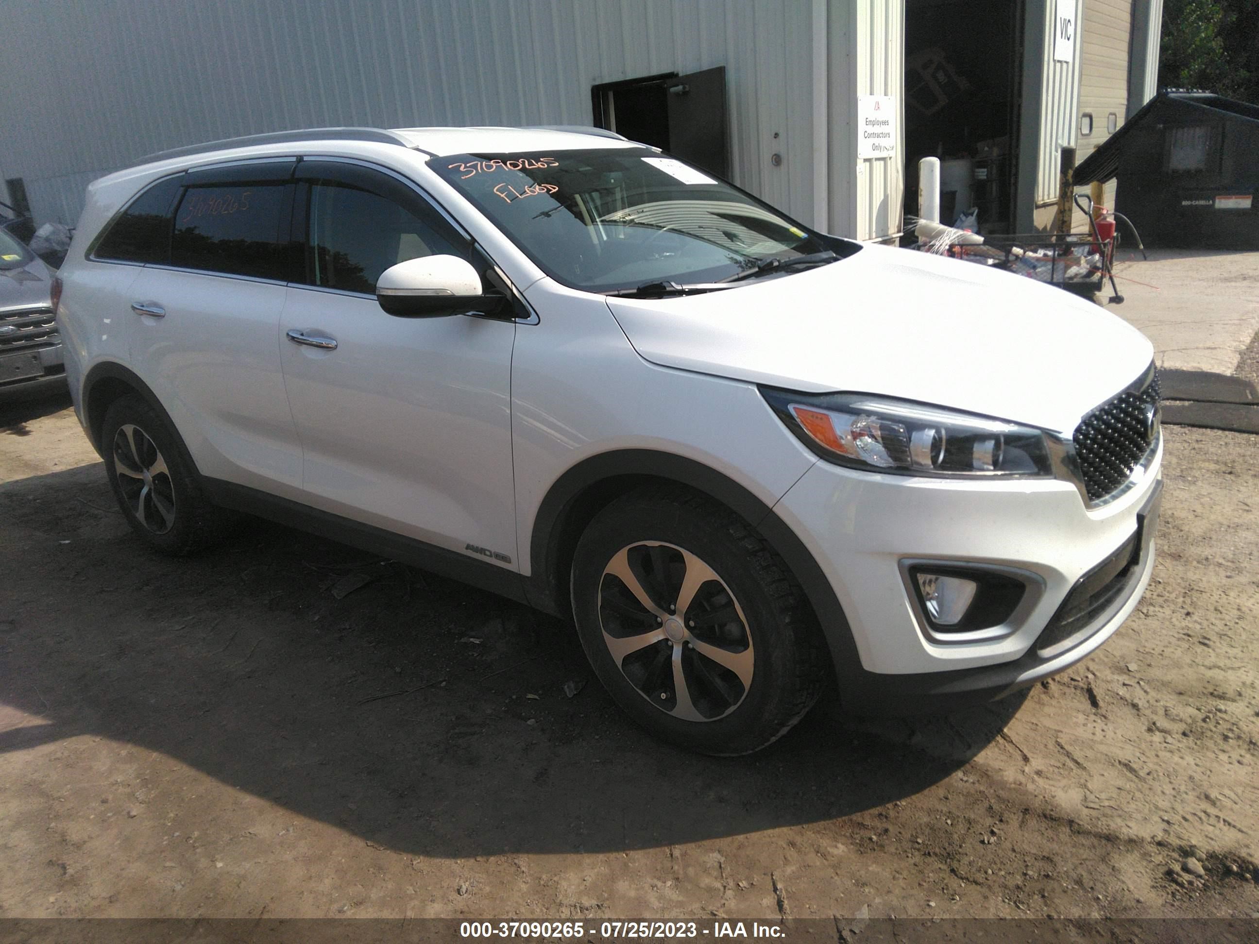 KIA SORENTO 2017 5xyphda58hg323730