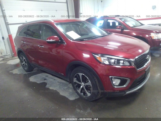 KIA SORENTO 2016 5xyphda59gg006733