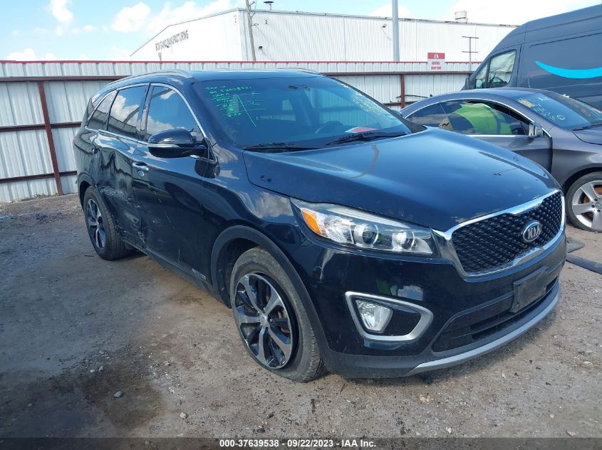 KIA SORENTO 2016 5xyphda5xgg015148