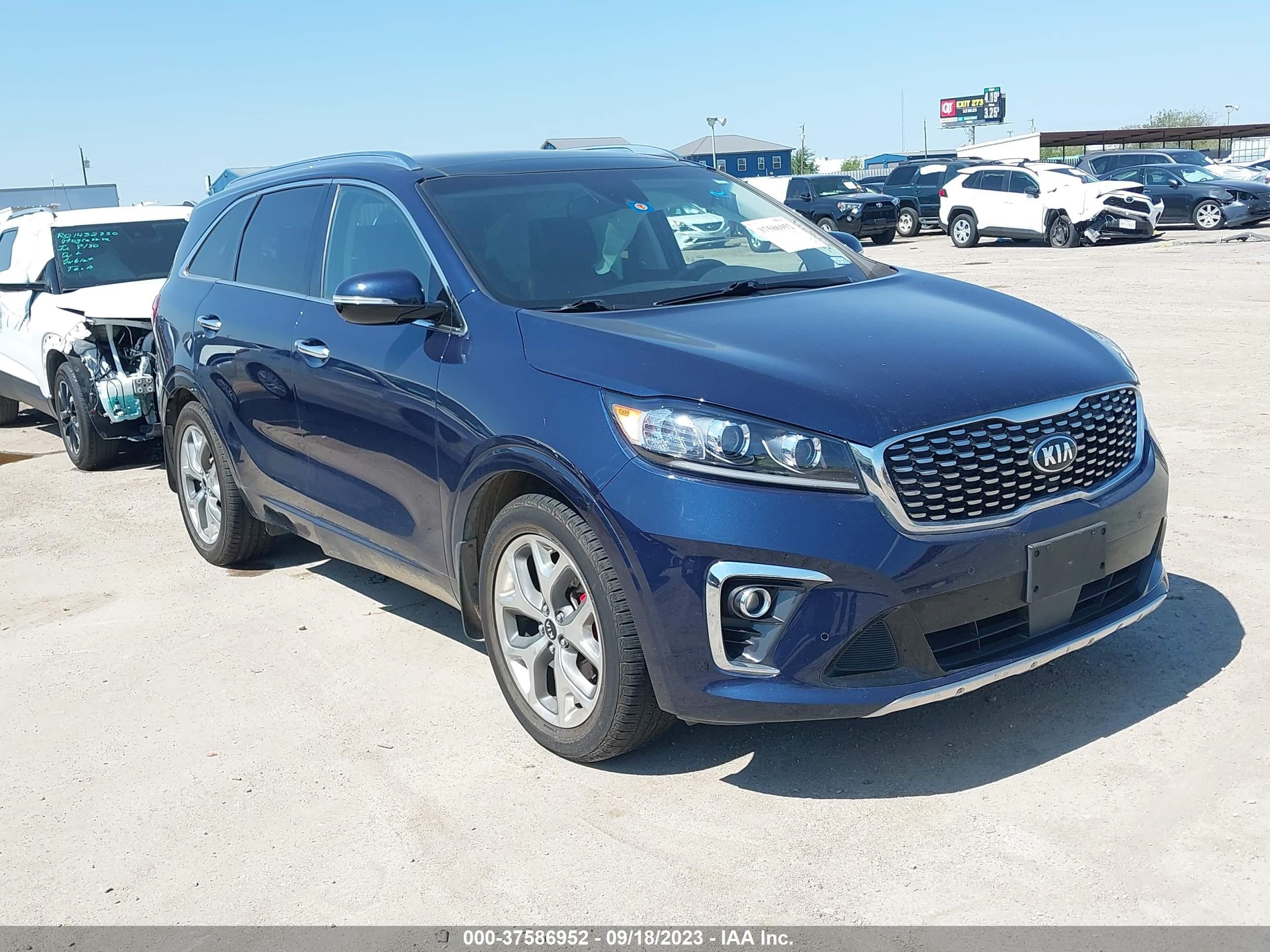 KIA SORENTO 2019 5xypk4a52kg463250