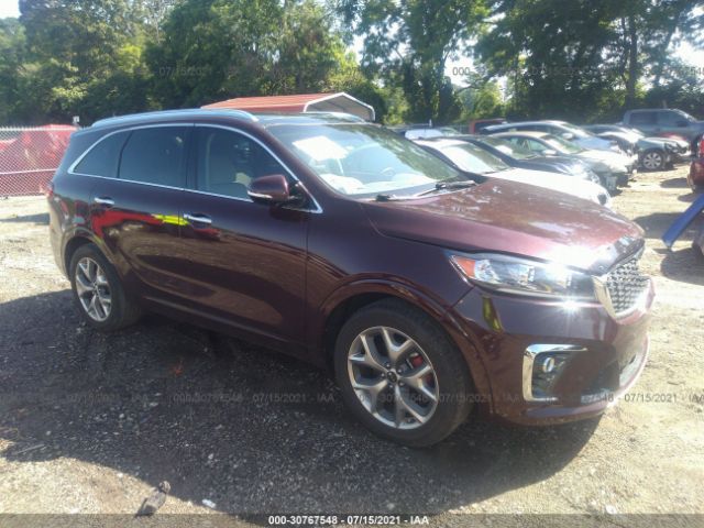 KIA SORENTO 2019 5xypk4a56kg463719