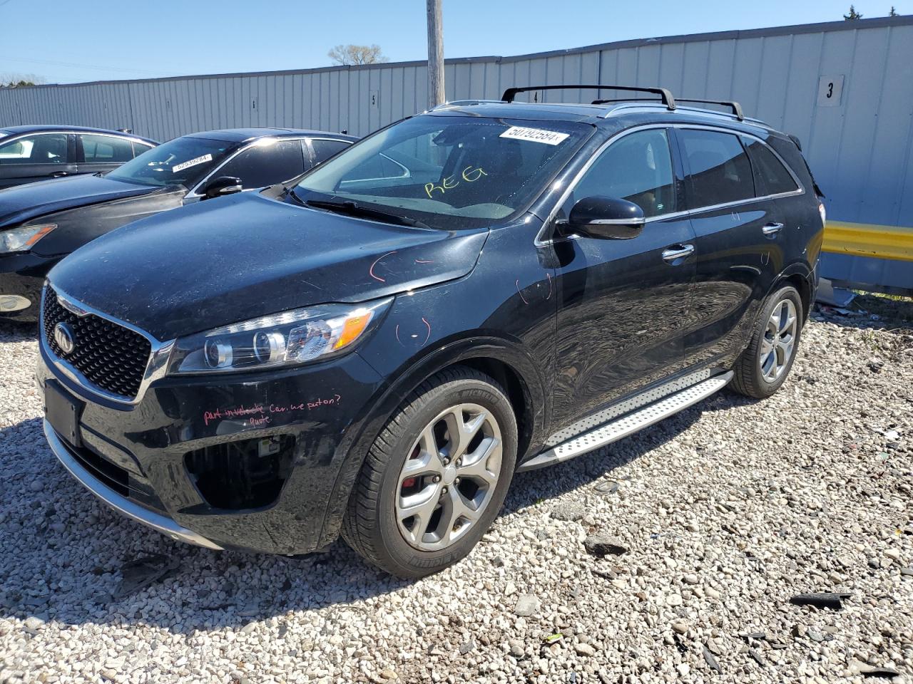 KIA SORENTO 2017 5xypk4a59hg328436