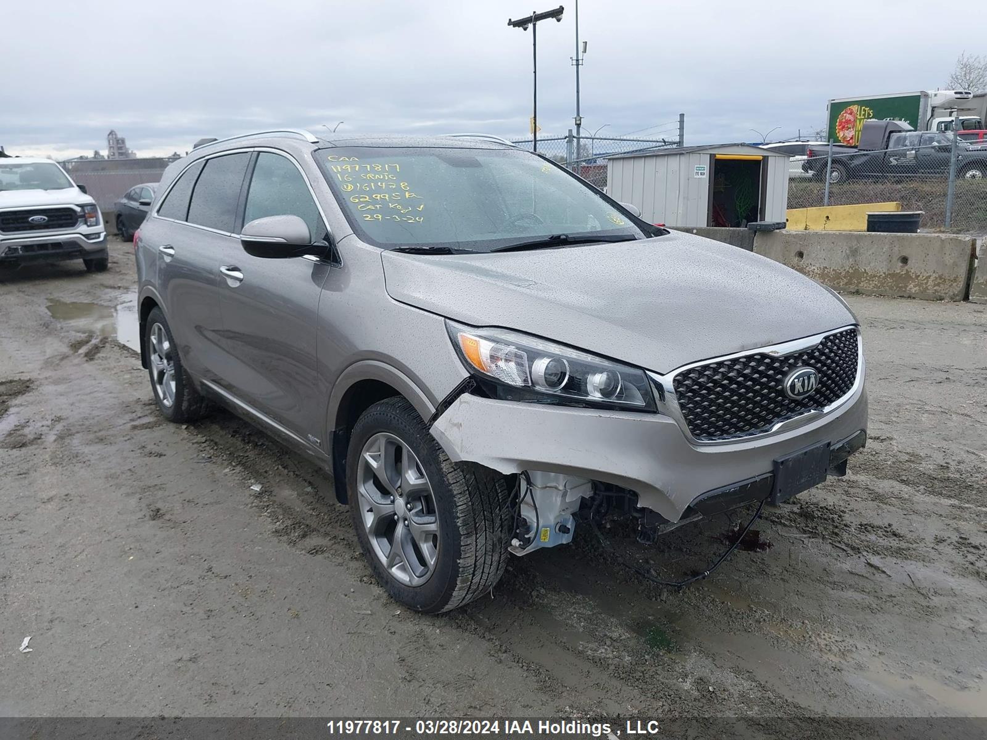 KIA SORENTO 2016 5xypkda12gg161428