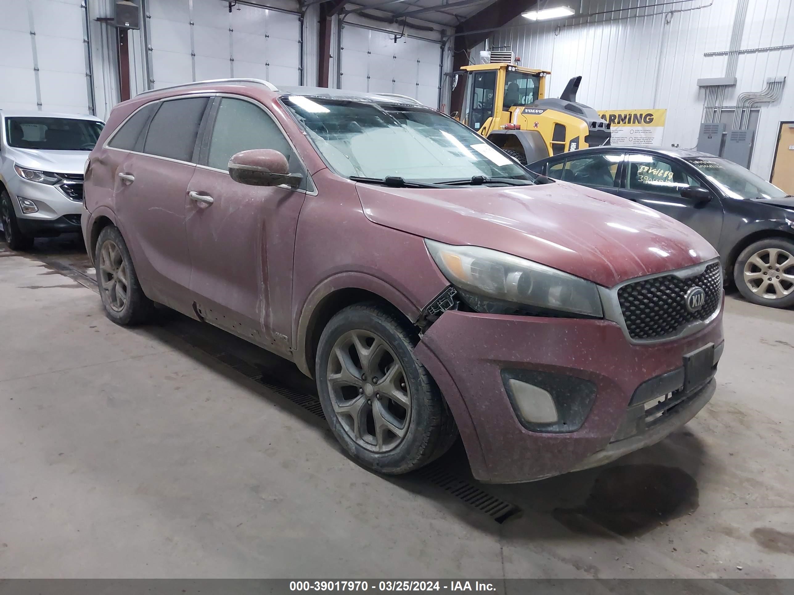 KIA SORENTO 2016 5xypkda50gg085307