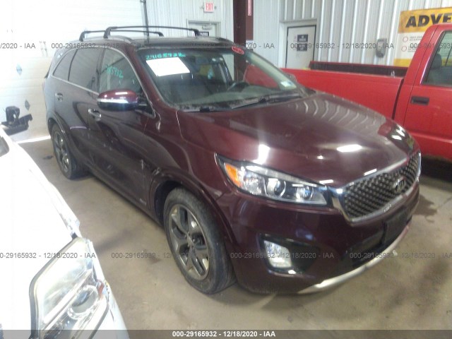 KIA SORENTO 2016 5xypkda50gg123814