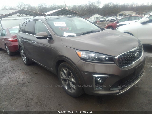 KIA SORENTO 2019 5xypkda50kg478698