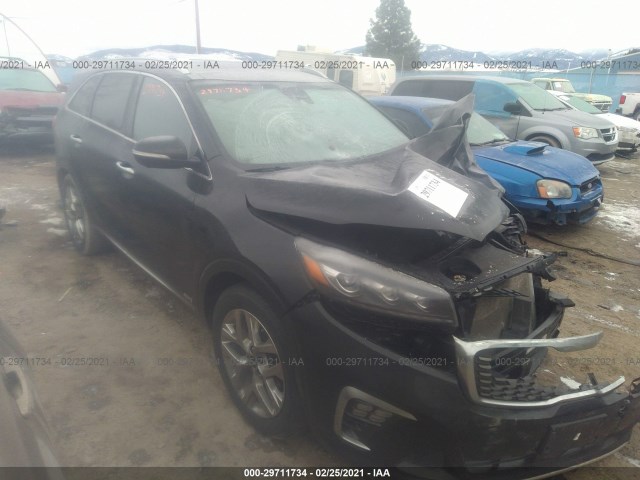 KIA SORENTO 2019 5xypkda50kg536678