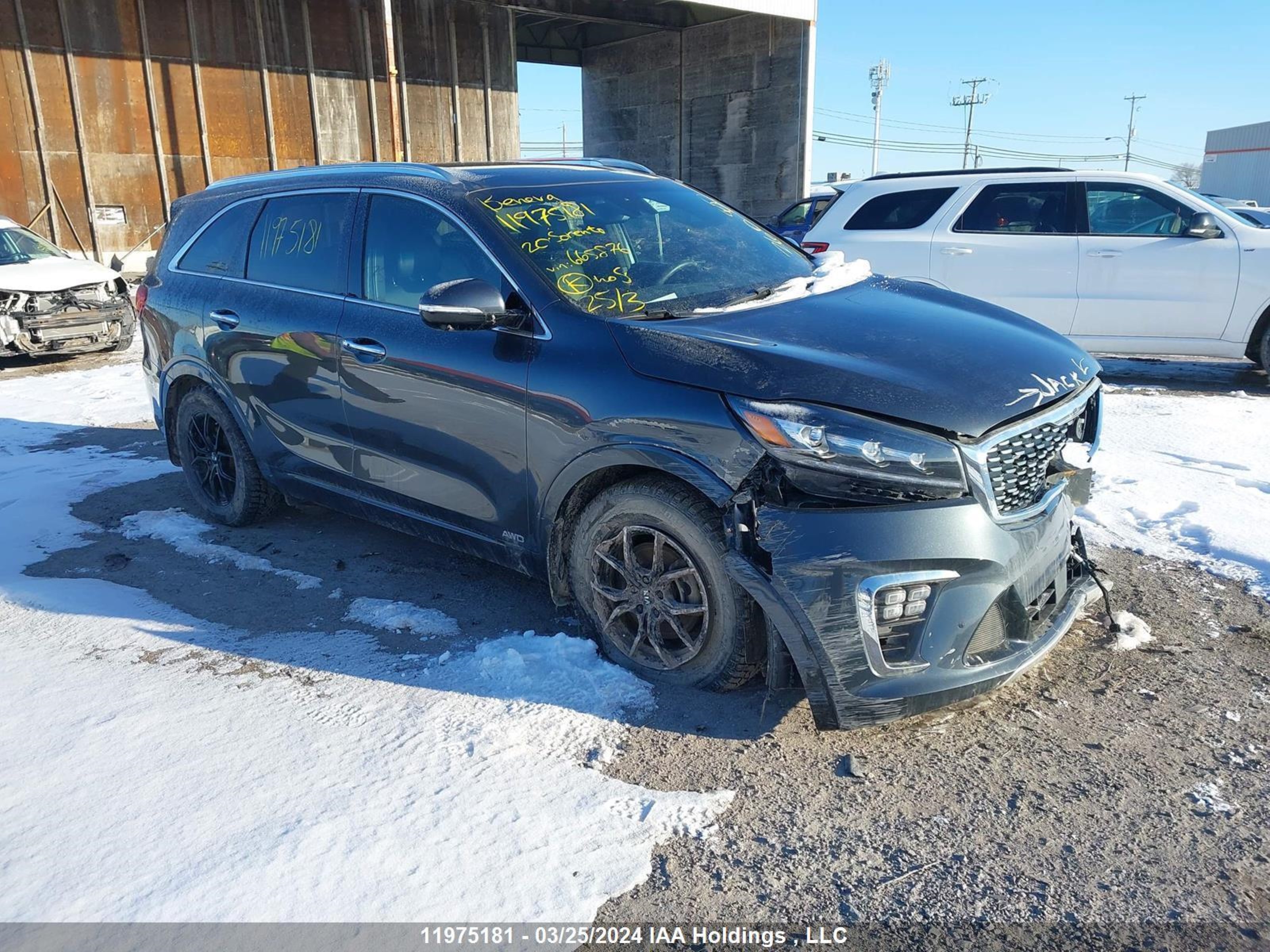 KIA SORENTO 2020 5xypkda50lg665876