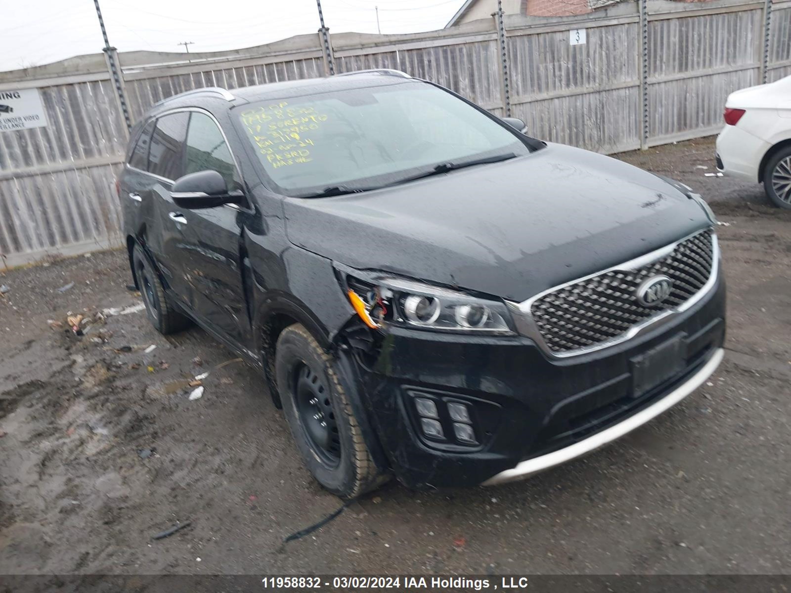 KIA SORENTO 2017 5xypkda51hg317950