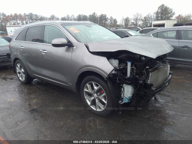 KIA SORENTO 2018 5xypkda52jg426763