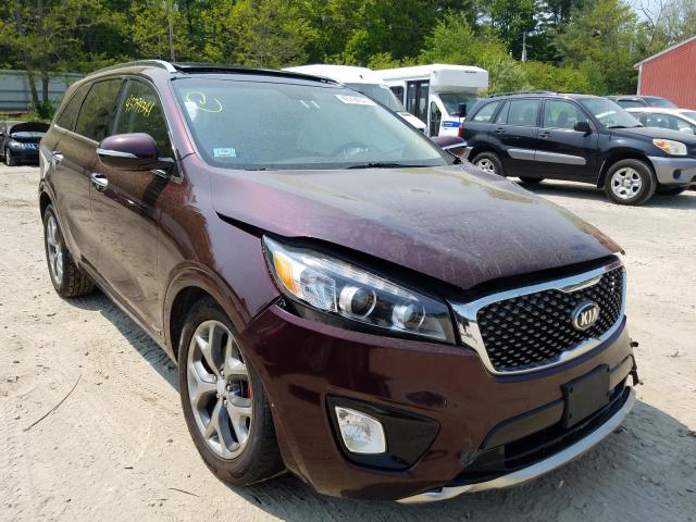 KIA SORENTO SX 2016 5xypkda53gg124584