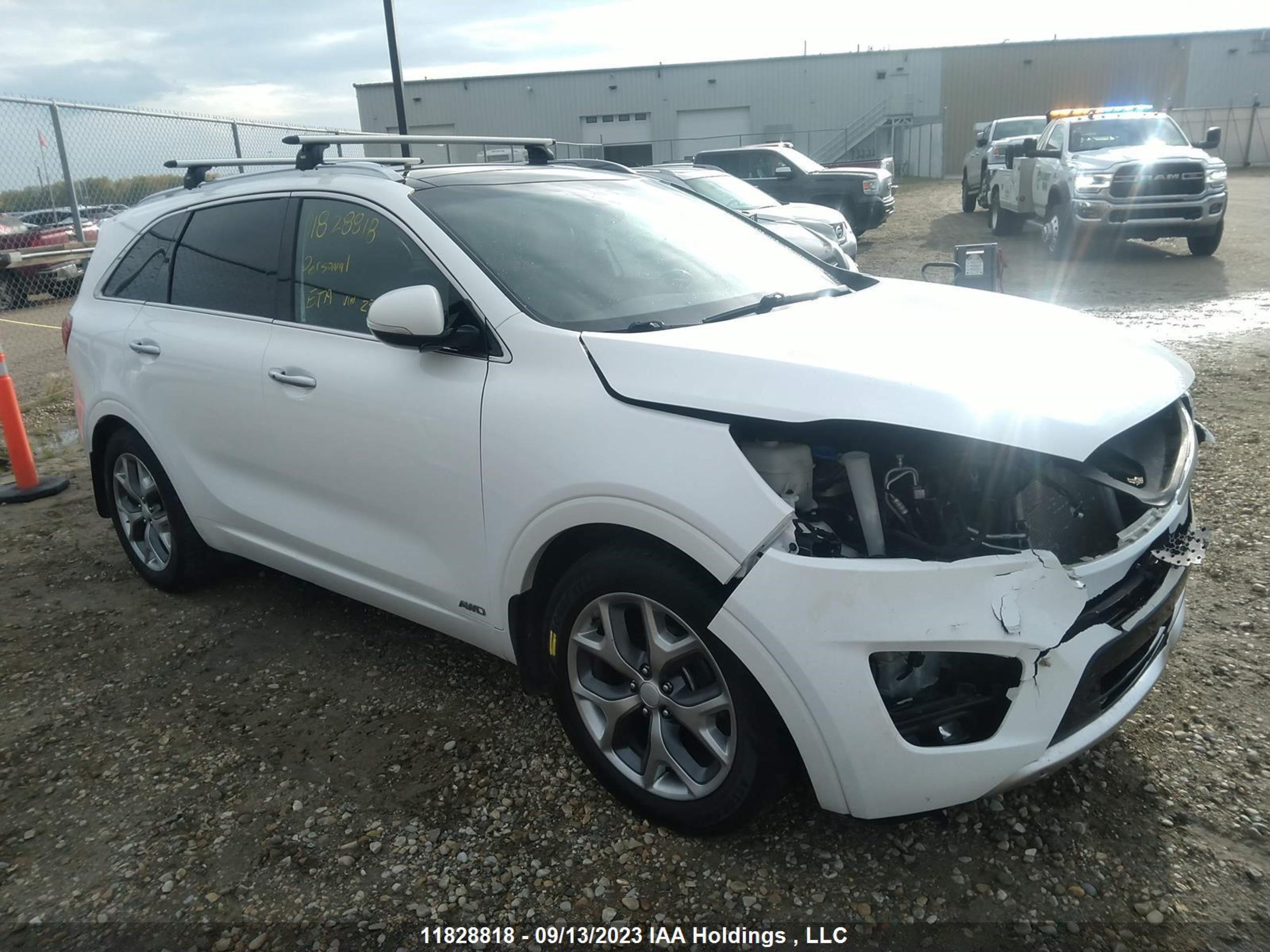 KIA SORENTO 2017 5xypkda53hg238487