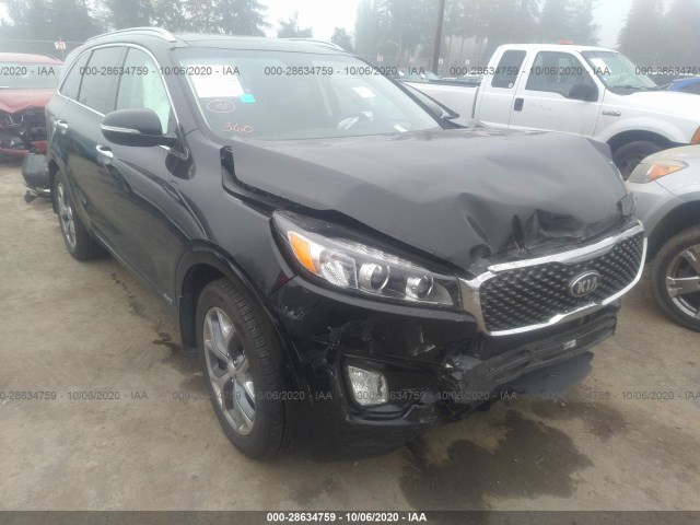 KIA SORENTO 2016 5xypkda54gg139952