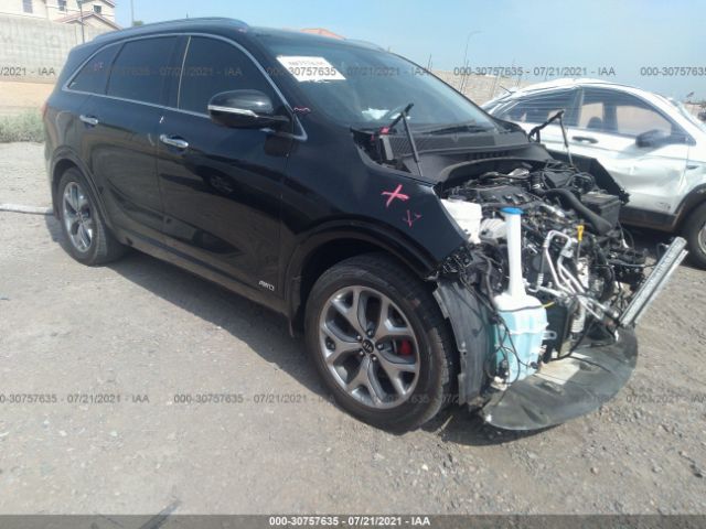 KIA SORENTO 2019 5xypkda54kg510813