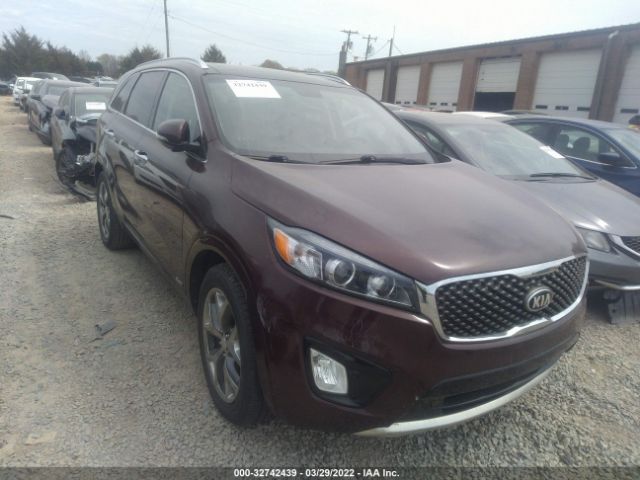 KIA SORENTO 2016 5xypkda55gg124554