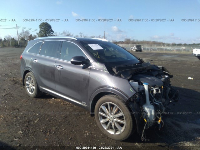 KIA SORENTO 2016 5xypkda55gg142150