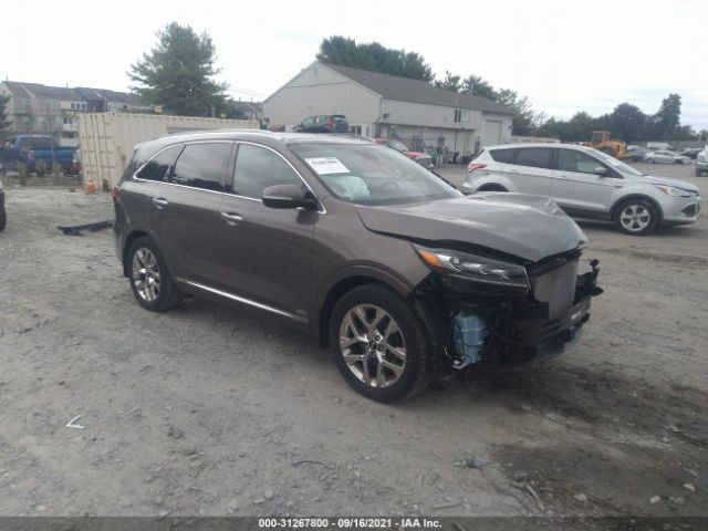 KIA SORENTO 2019 5xypkda55kg478745