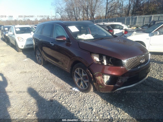 KIA SORENTO 2016 5xypkda56gg130749