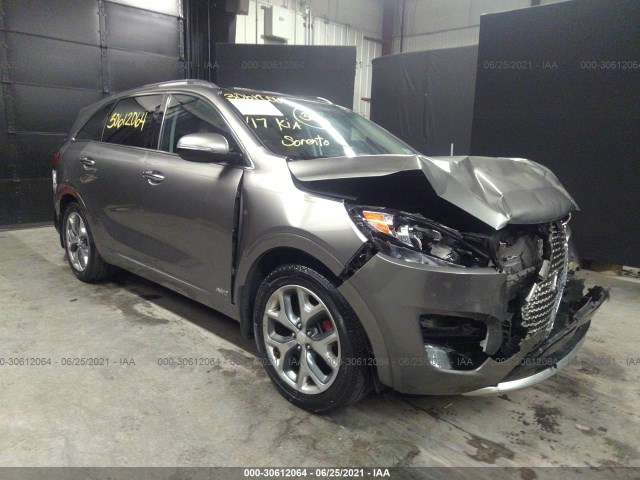 KIA SORENTO 2017 5xypkda56hg324683