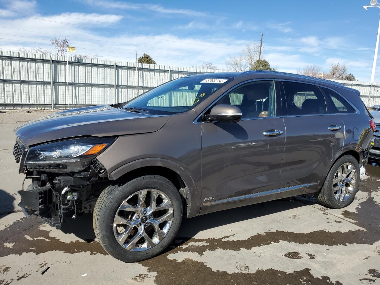 KIA SORENTO 2019 5xypkda57kg519635