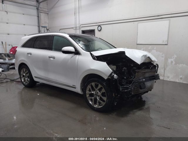 KIA SORENTO 2019 5xypkda58kg584199