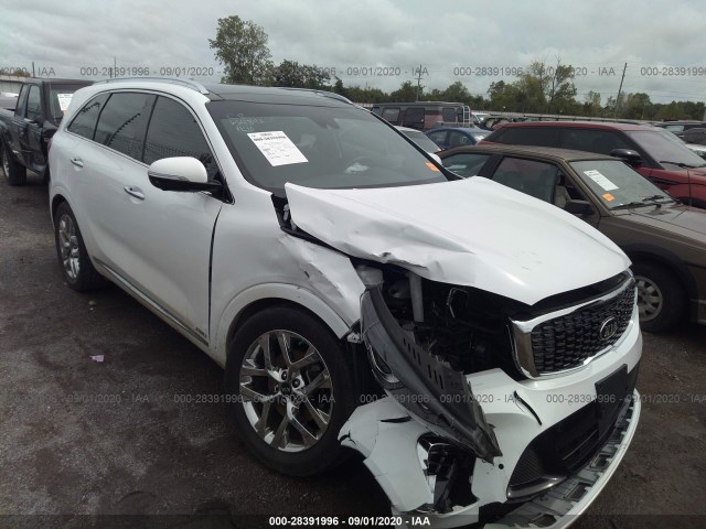 KIA SORENTO 2019 5xypkda59kg544262