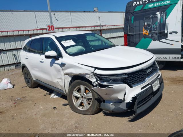 KIA SORENTO 2022 5xyrg4lc2ng105916