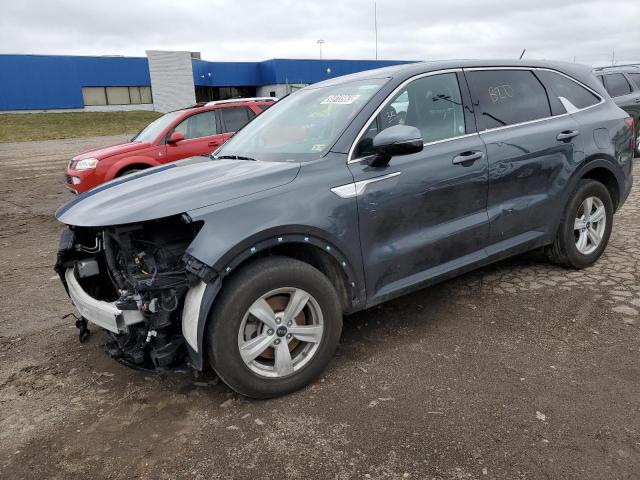 KIA SORENTO LX 2021 5xyrg4lc8mg052654