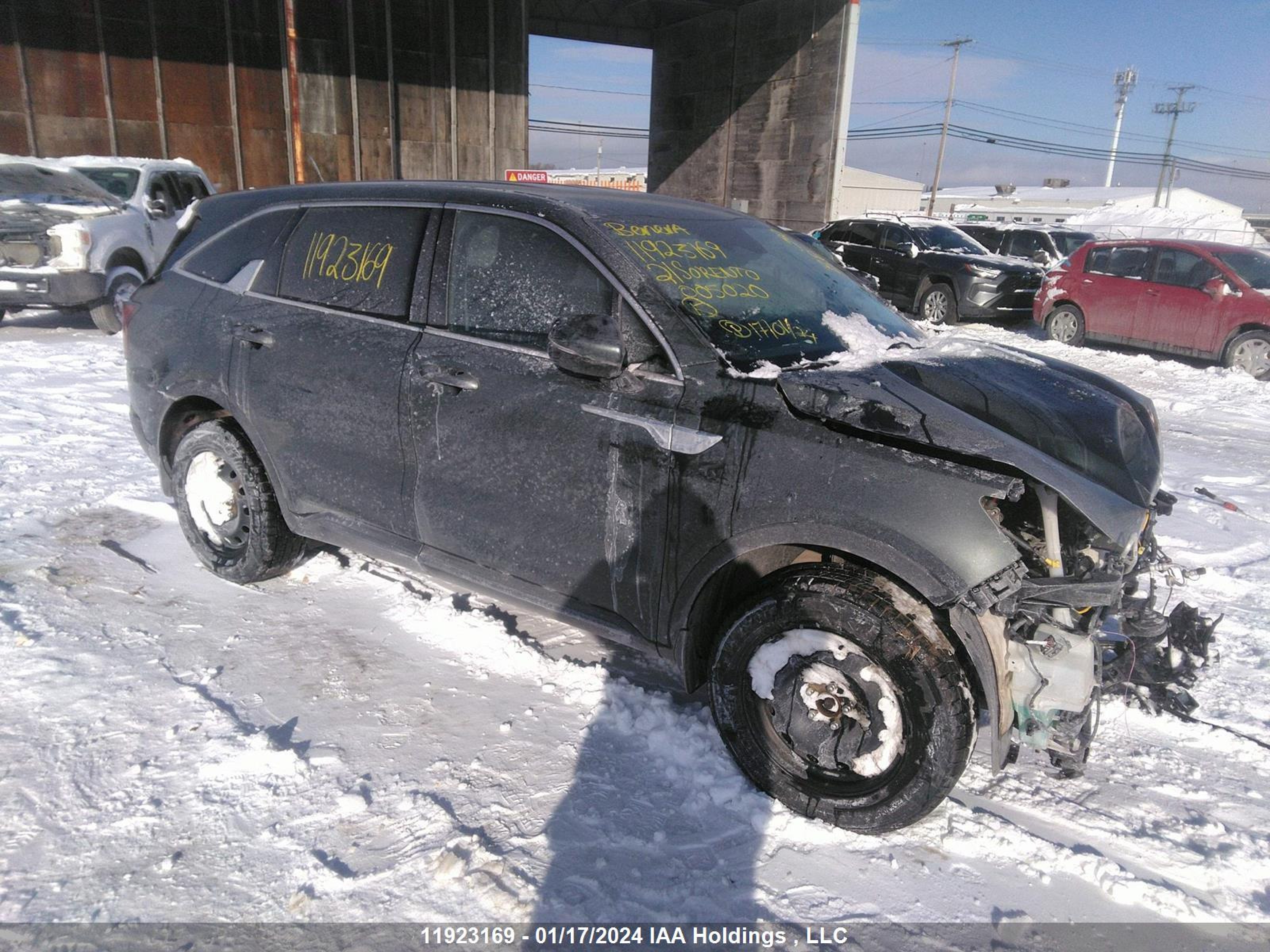 KIA SORENTO 2021 5xyrgdlc7mg005020