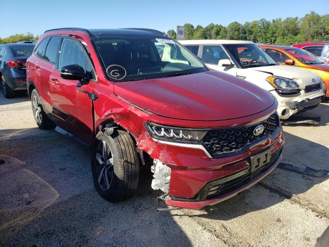 KIA SORENTO EX 2021 5xyrhdlf1mg032642