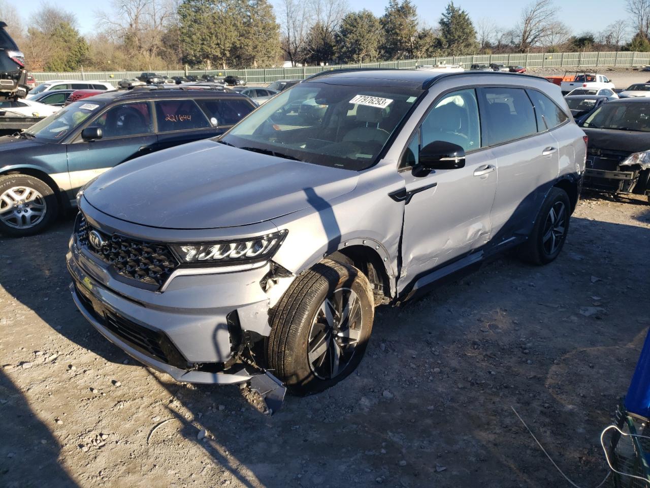 KIA SORENTO 2021 5xyrhdlf1mg061350