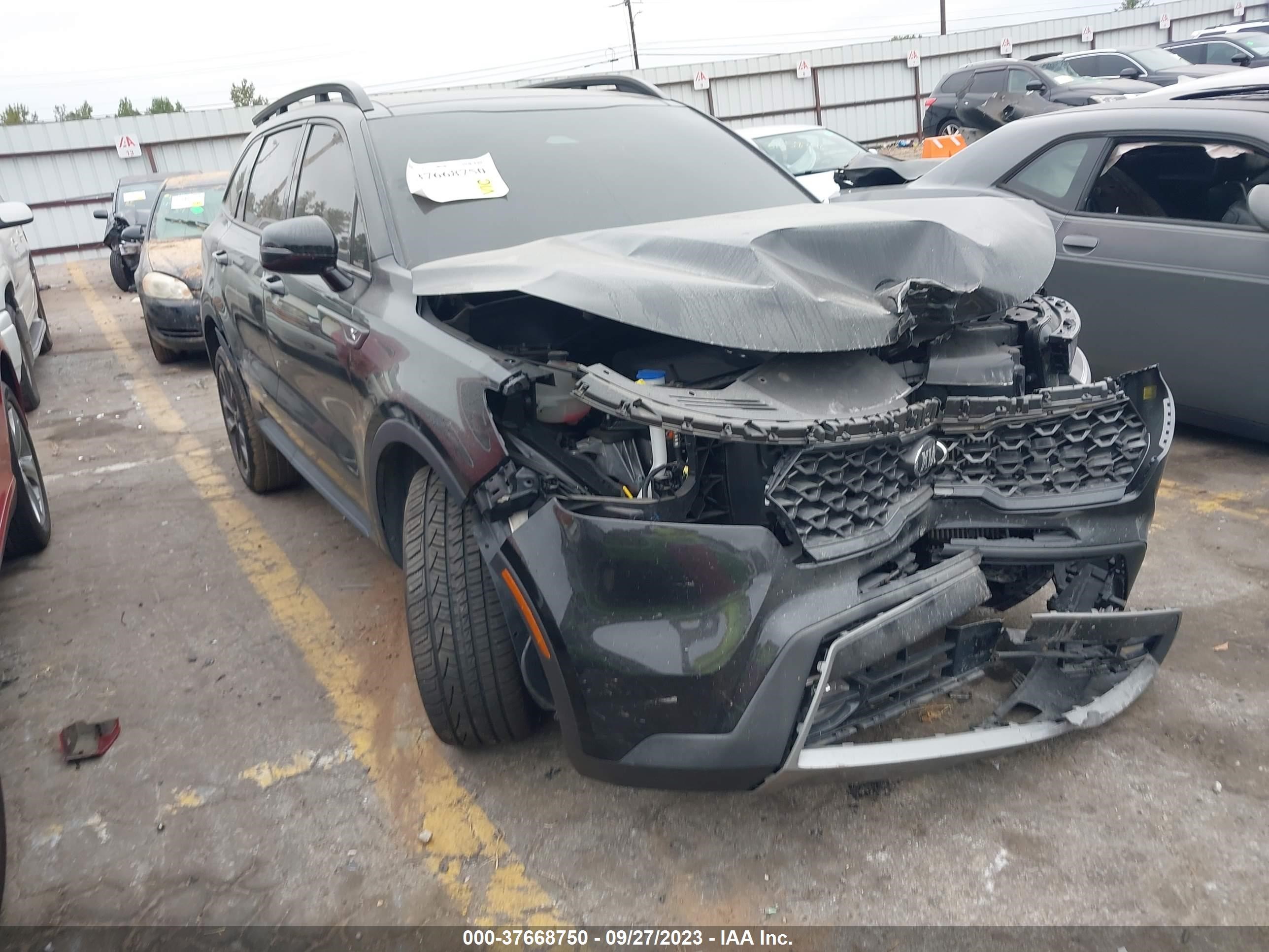 KIA SORENTO 2021 5xyrhdlf2mg064547