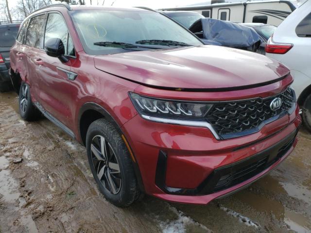 KIA SORENTO EX 2021 5xyrhdlf4mg064114