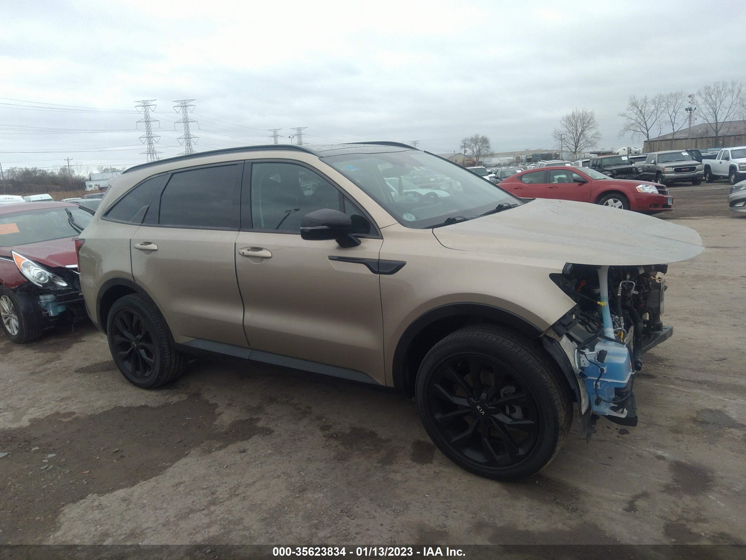 KIA SORENTO 2021 5xyrkdlf2mg055901