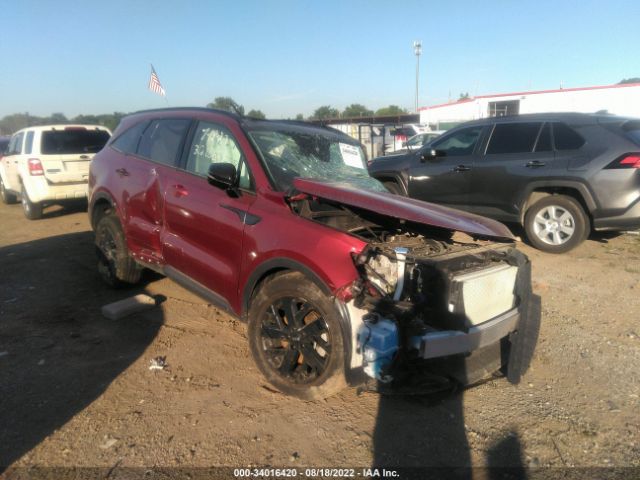 KIA SORENTO 2021 5xyrldlc6mg007627