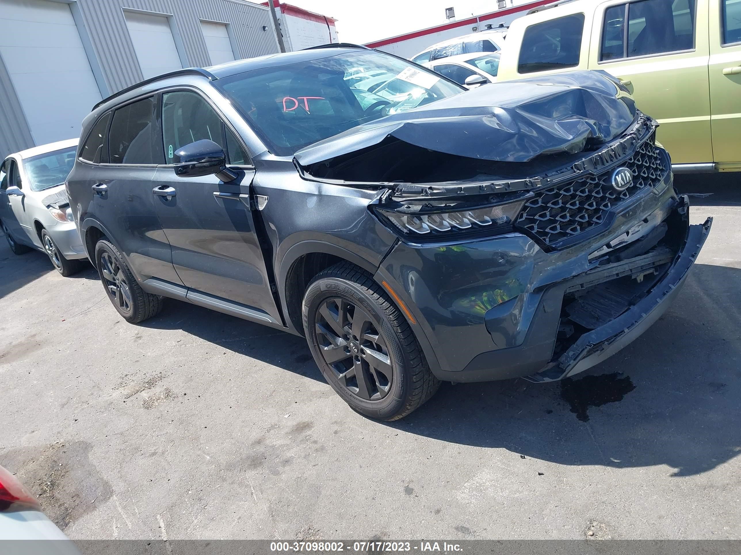 KIA SORENTO 2021 5xyrldlc9mg023398