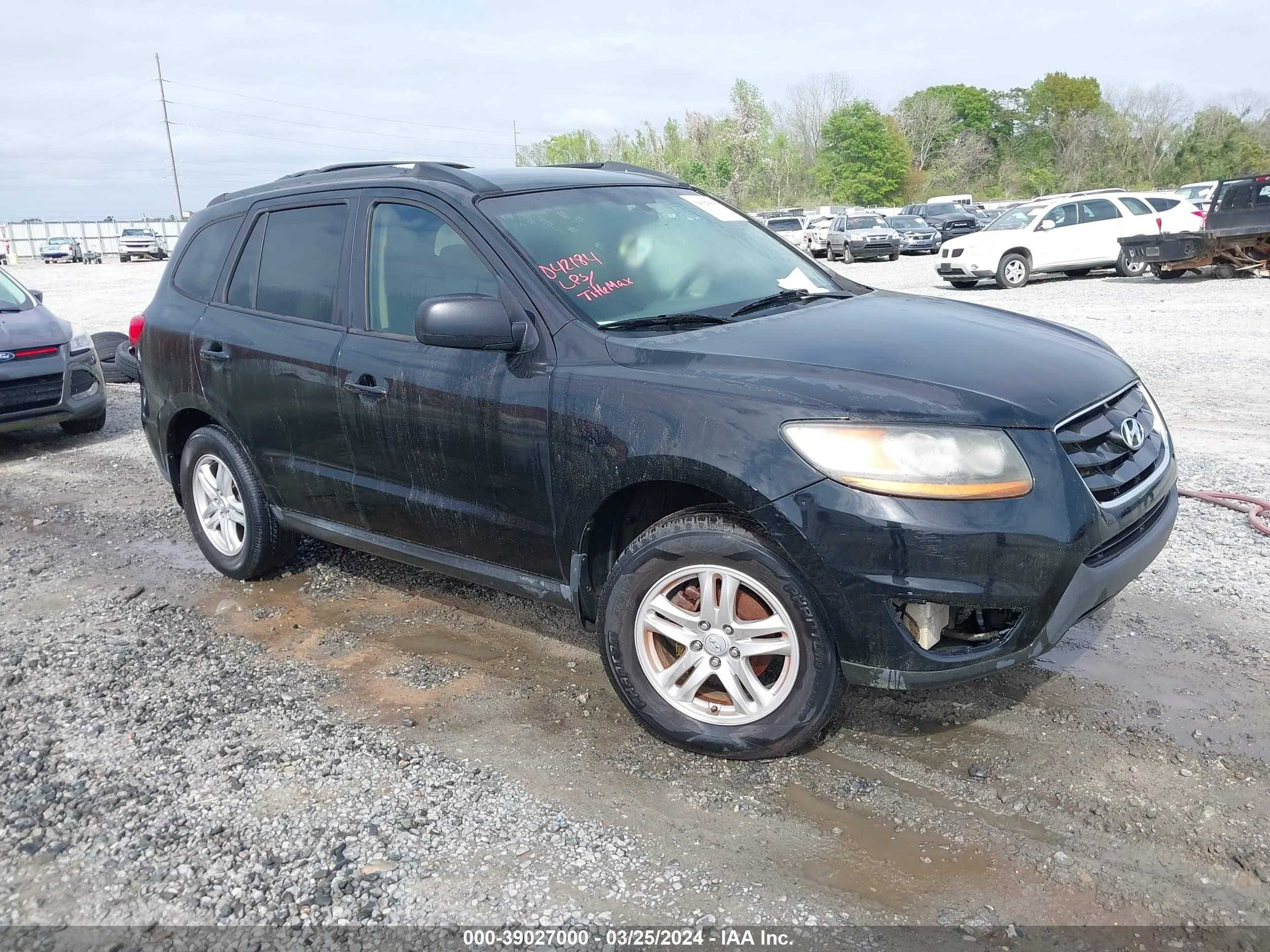 HYUNDAI SANTA FE 2011 5xyzg3ab0bg042184