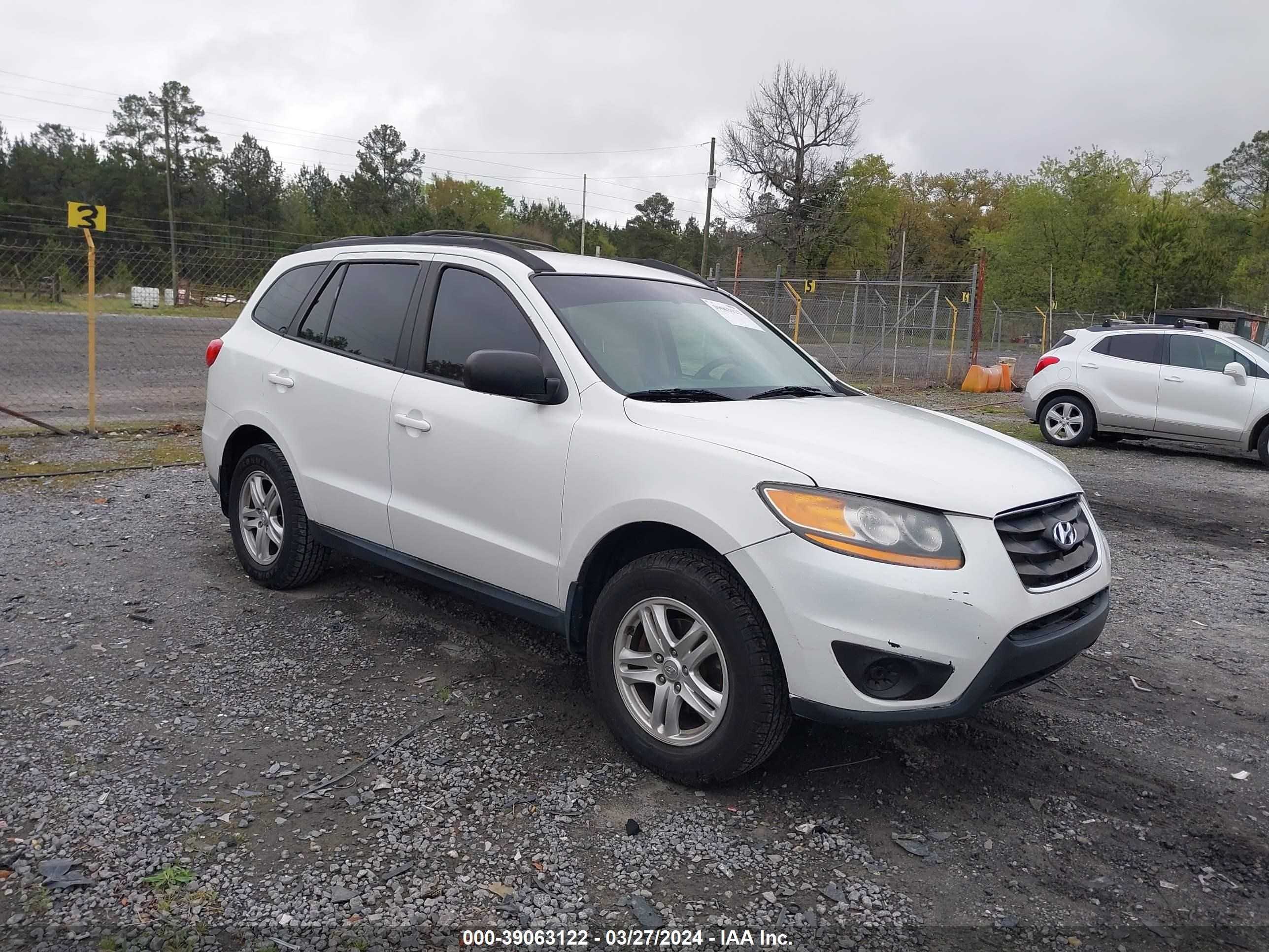 HYUNDAI SANTA FE 2012 5xyzg3ab1cg117704