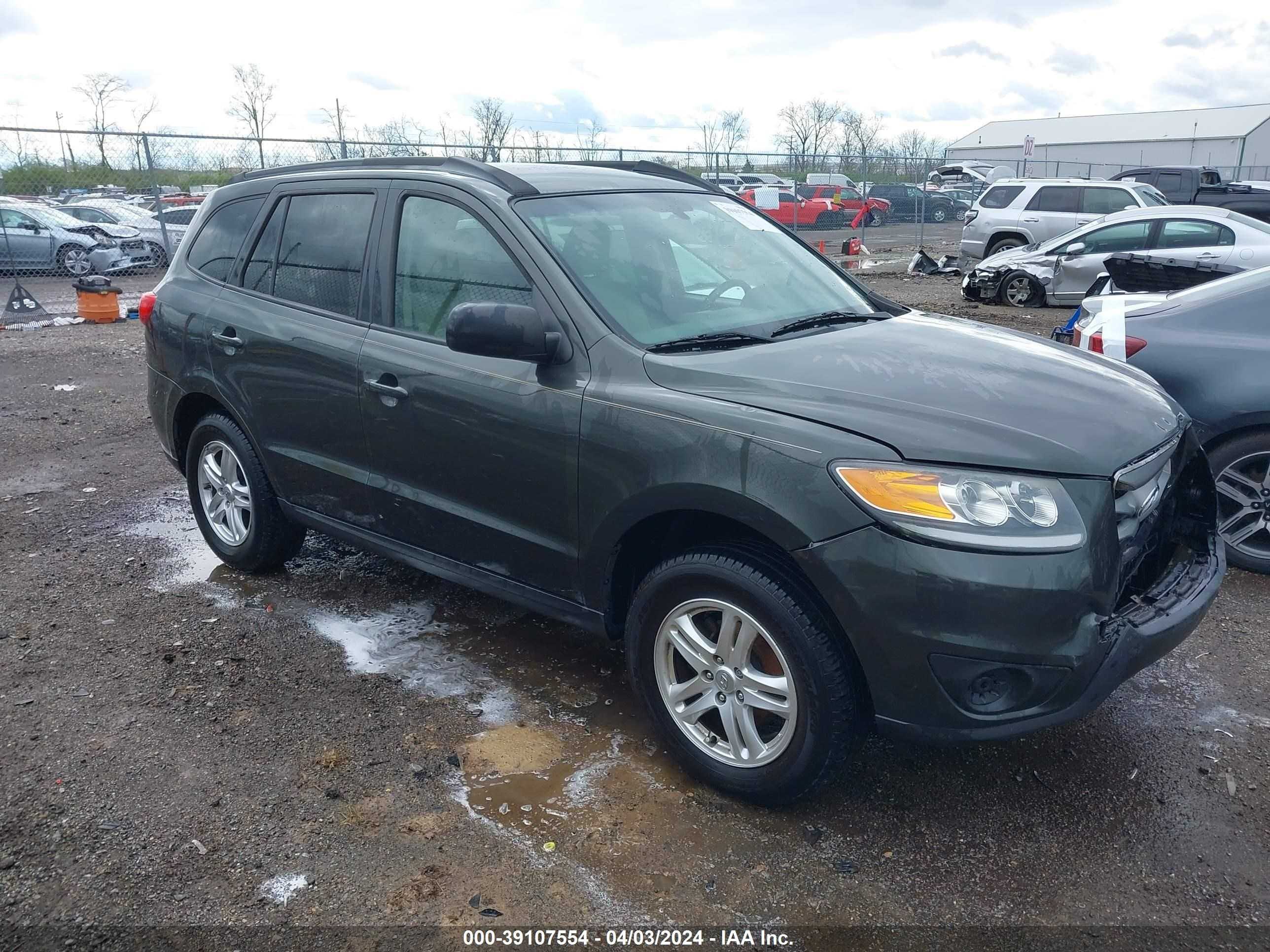 HYUNDAI SANTA FE 2012 5xyzg3ab2cg139789