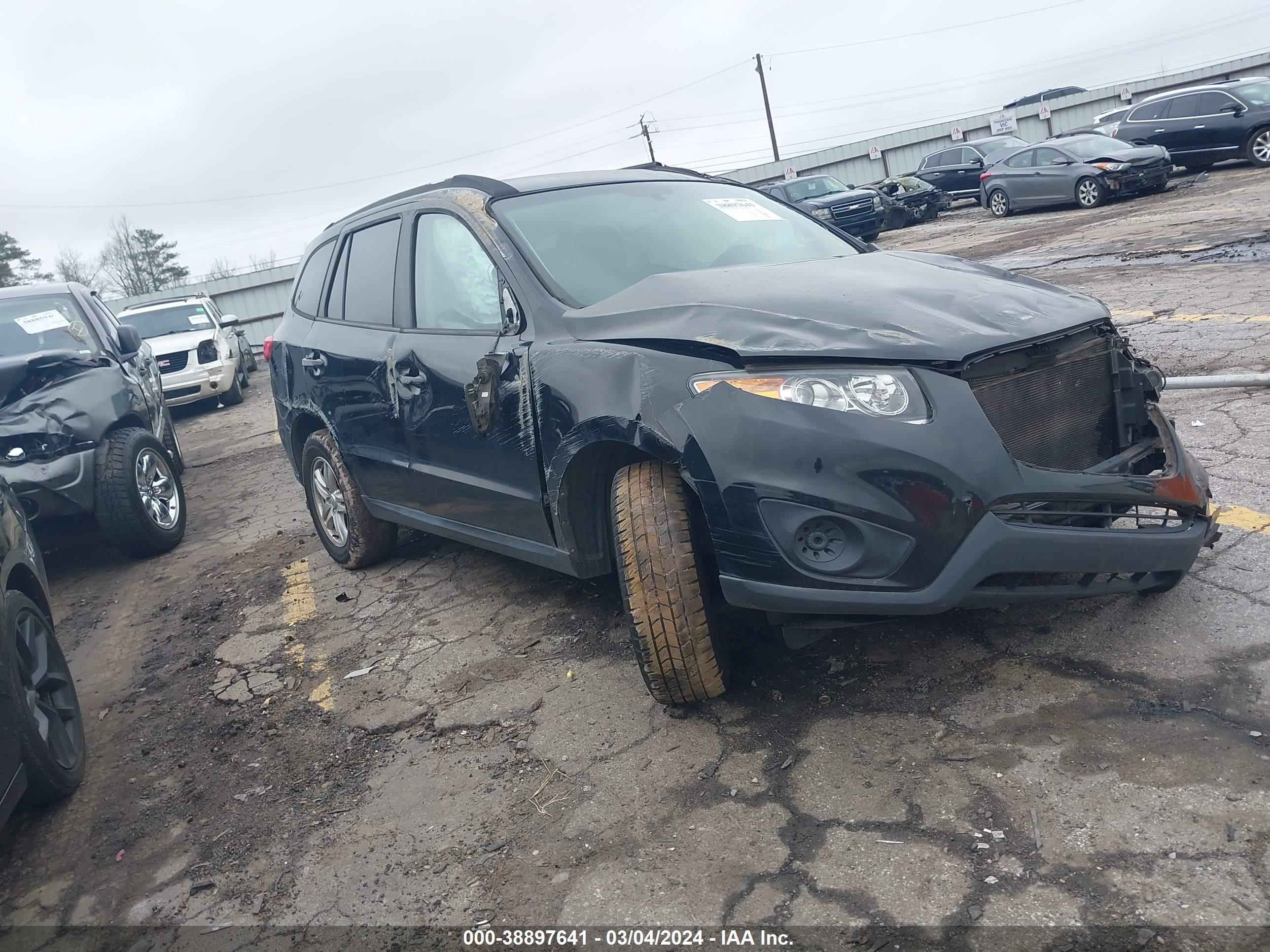 HYUNDAI SANTA FE 2012 5xyzg3ab9cg101606