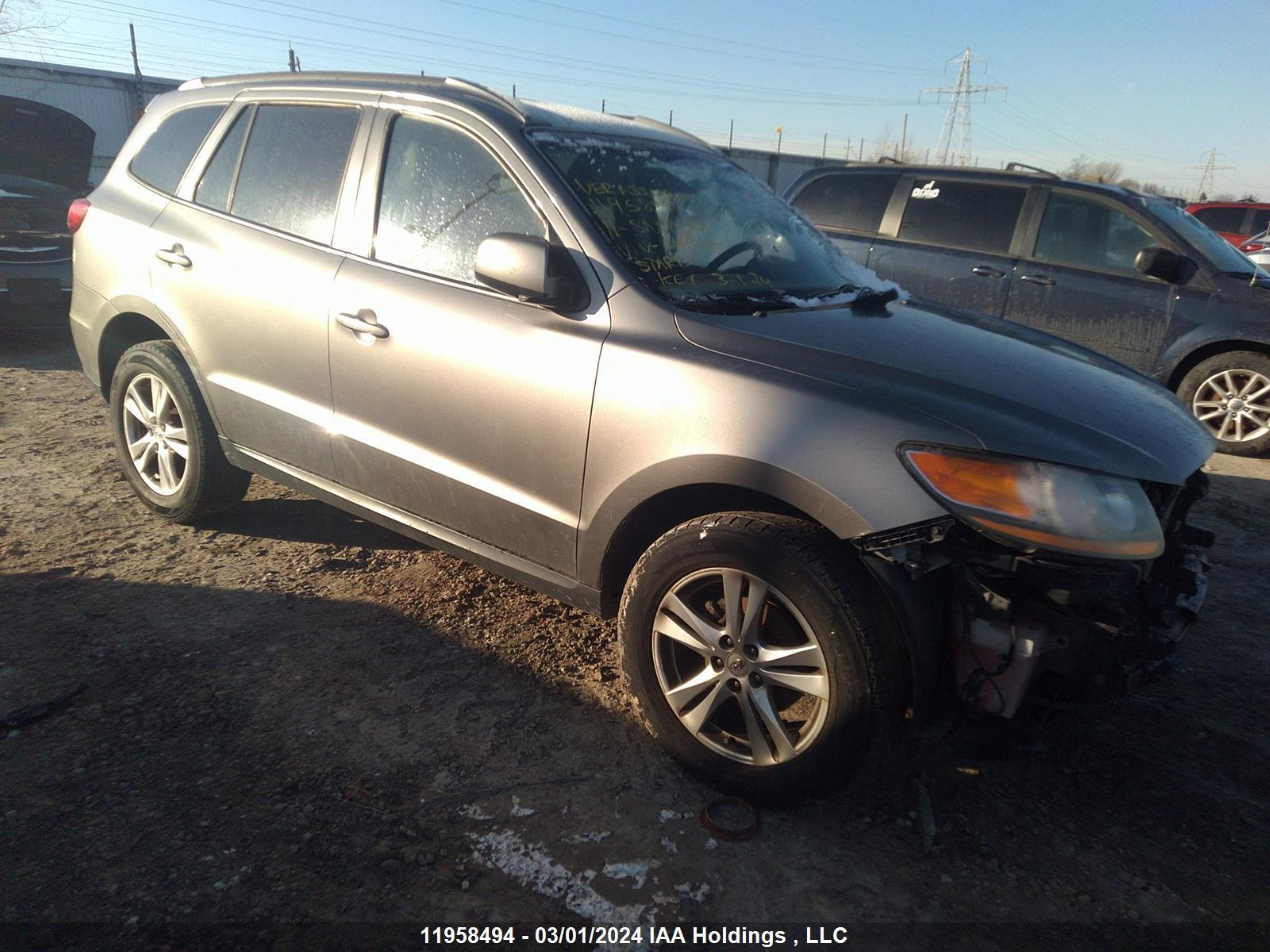 HYUNDAI SANTA FE 2011 5xyzg4ag1bg044060