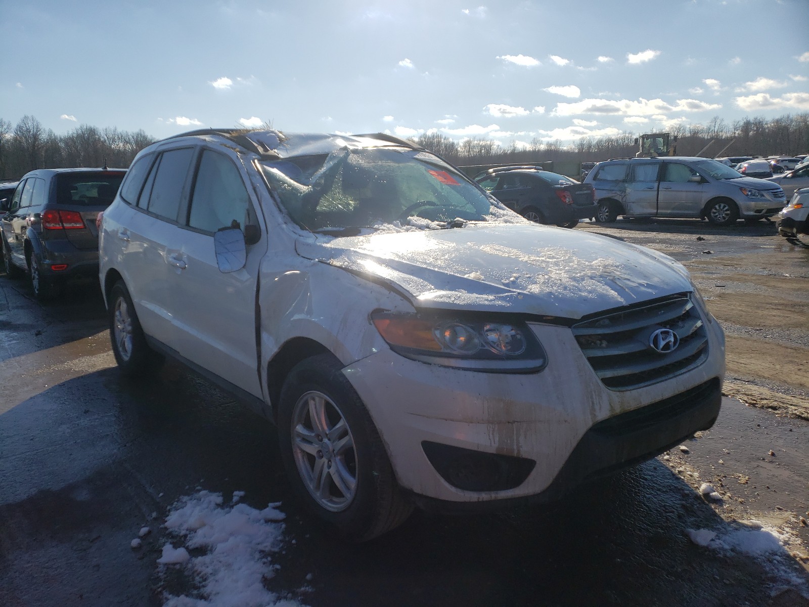 HYUNDAI SANTA FE G 2012 5xyzgdabxcg165465