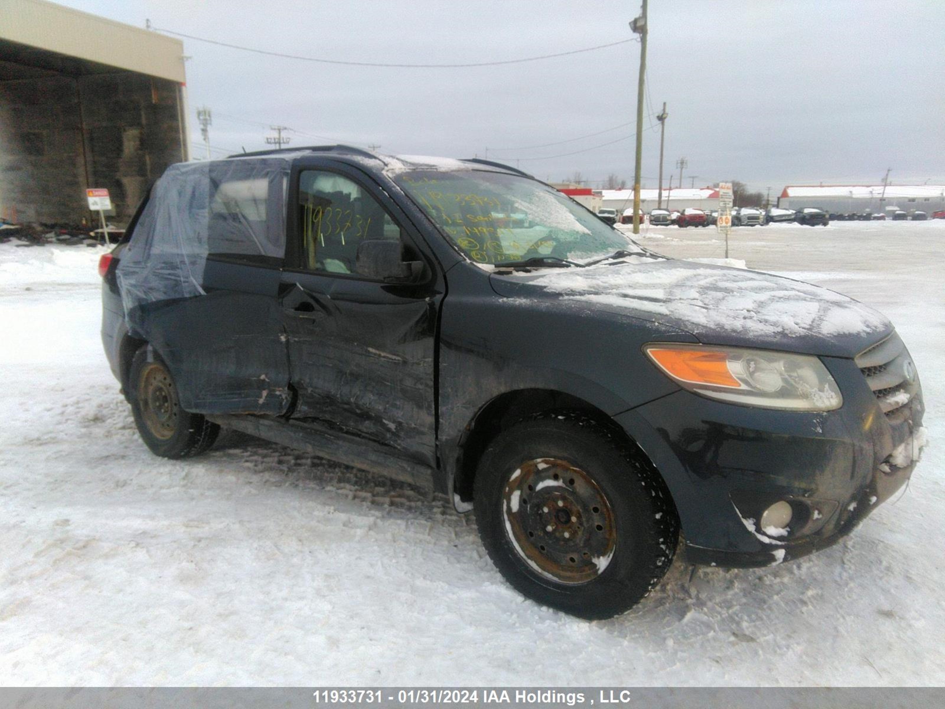 HYUNDAI SANTA FE 2012 5xyzgdag0cg149514