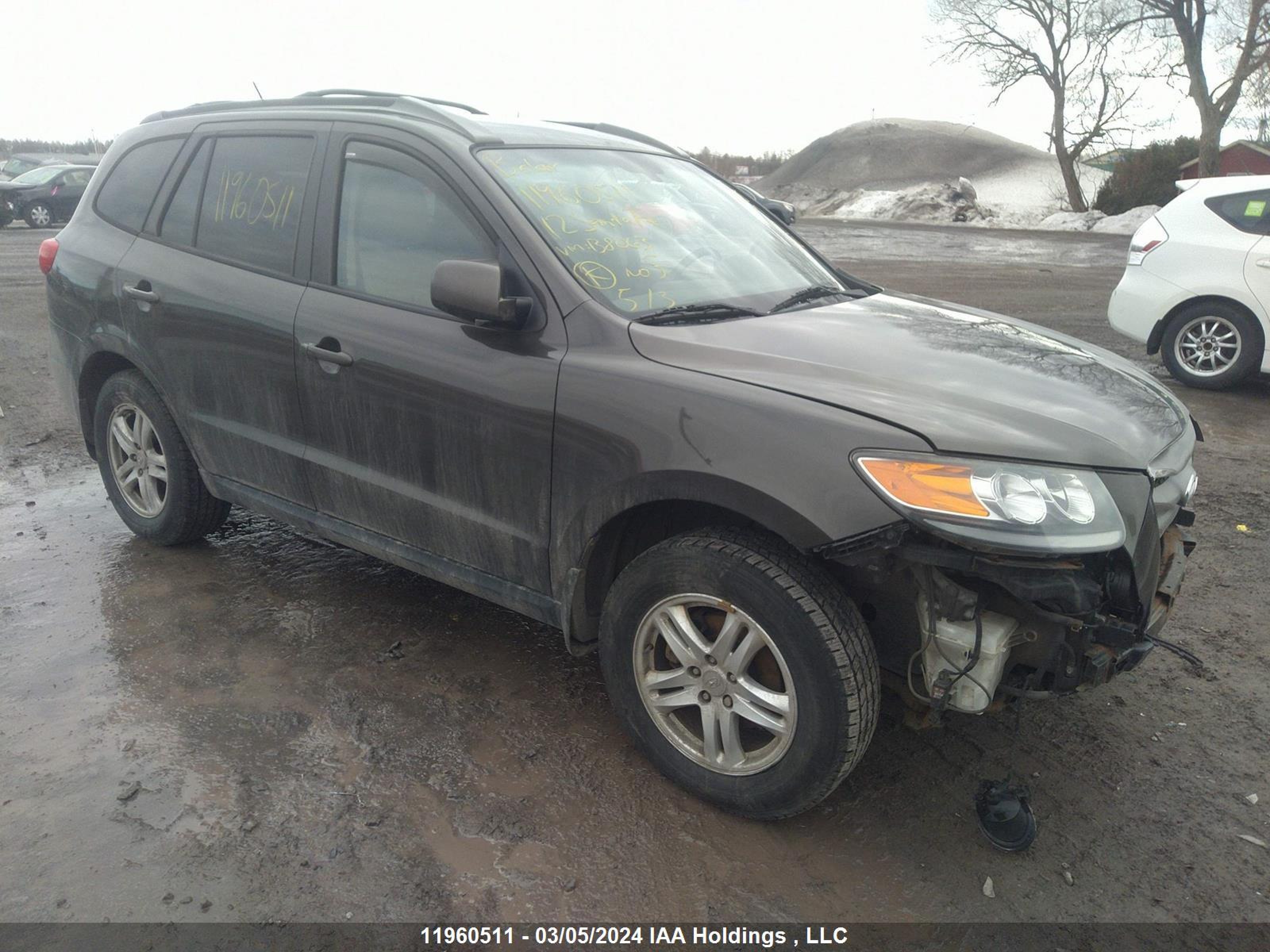 HYUNDAI SANTA FE 2012 5xyzgdag4cg138063